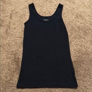 Women's Navy Blue Tank Top